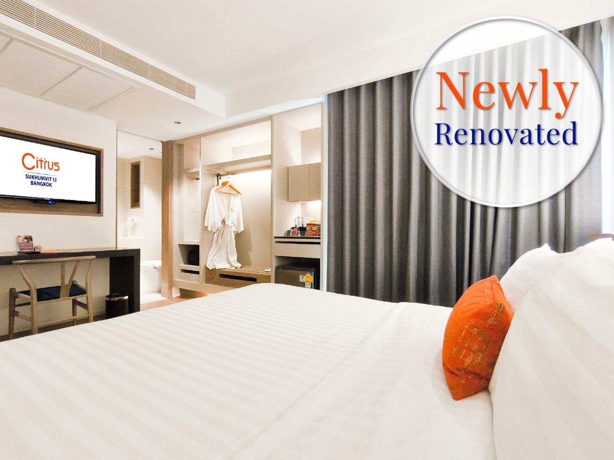 Citrus Sukhumvit 13 Nana Bangkok by Compass Hospitality Hotel Bagian luar foto